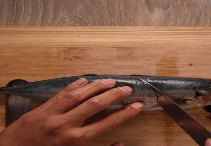Sơ chế cá nục thật sạch để khử mùi tanh của cá