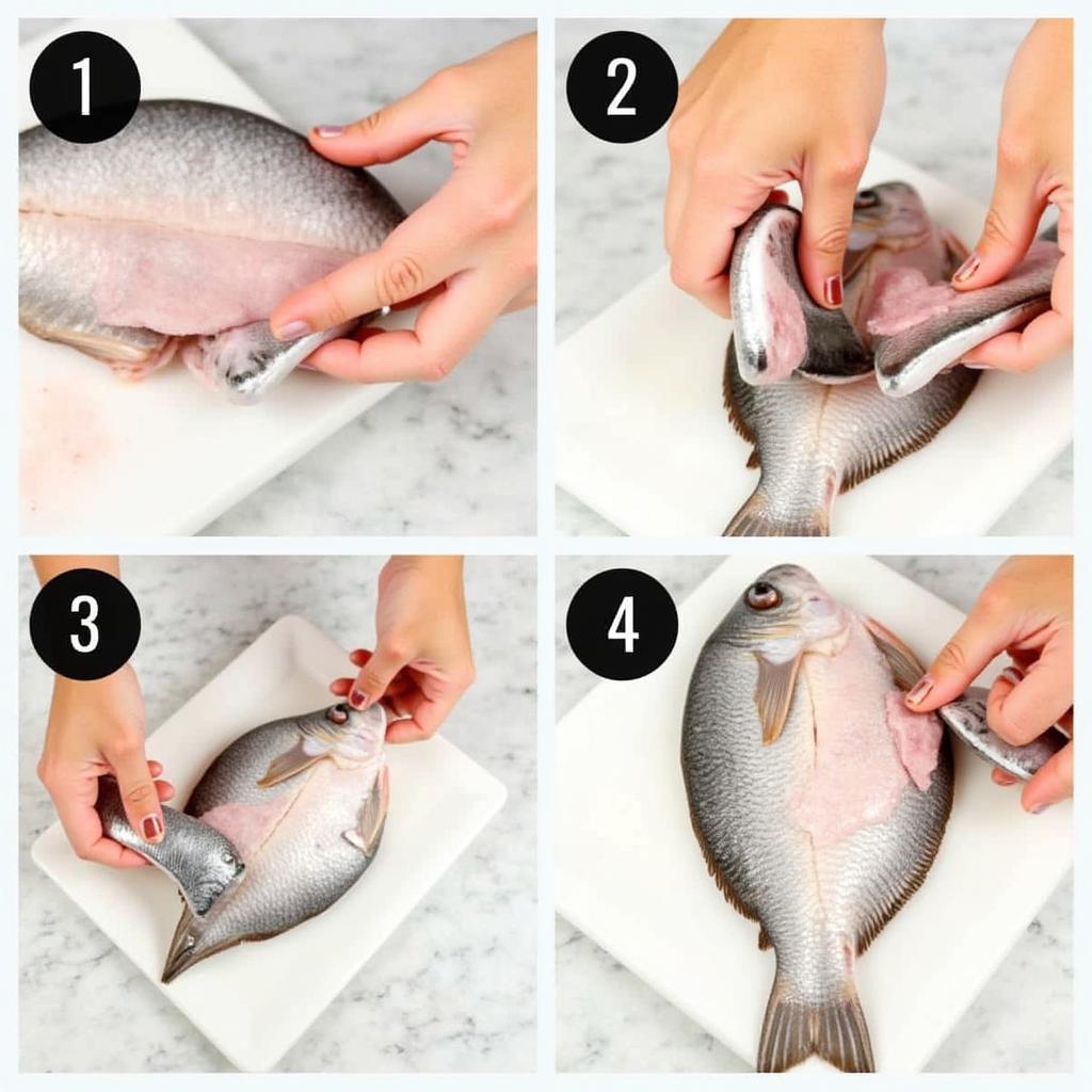Sơ chế cá chim đúng cách để khử tanh cho món lẩu