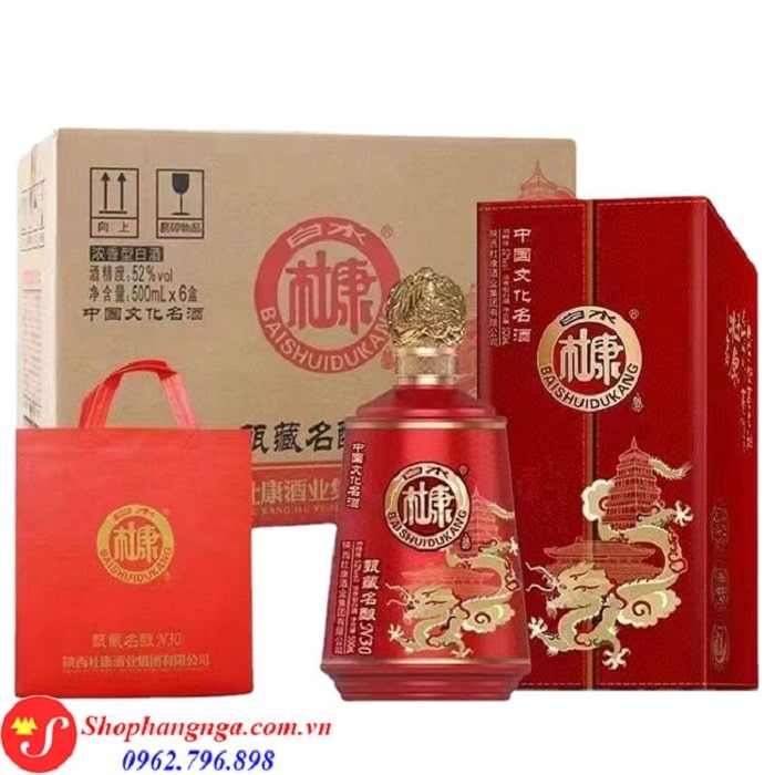 Rượu Đỗ Khang có lịch sử lâu đời từ Trung Hoa